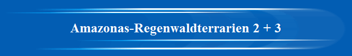 Amazonas-Regenwaldterrarien 2 + 3 Amazonas-Regenwaldterrarien 2 + 3