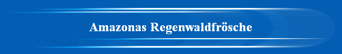 Amazonas Regenwaldfr�sche