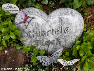 Gabriele �Gabi� Flach, ihr Grab in Berlin